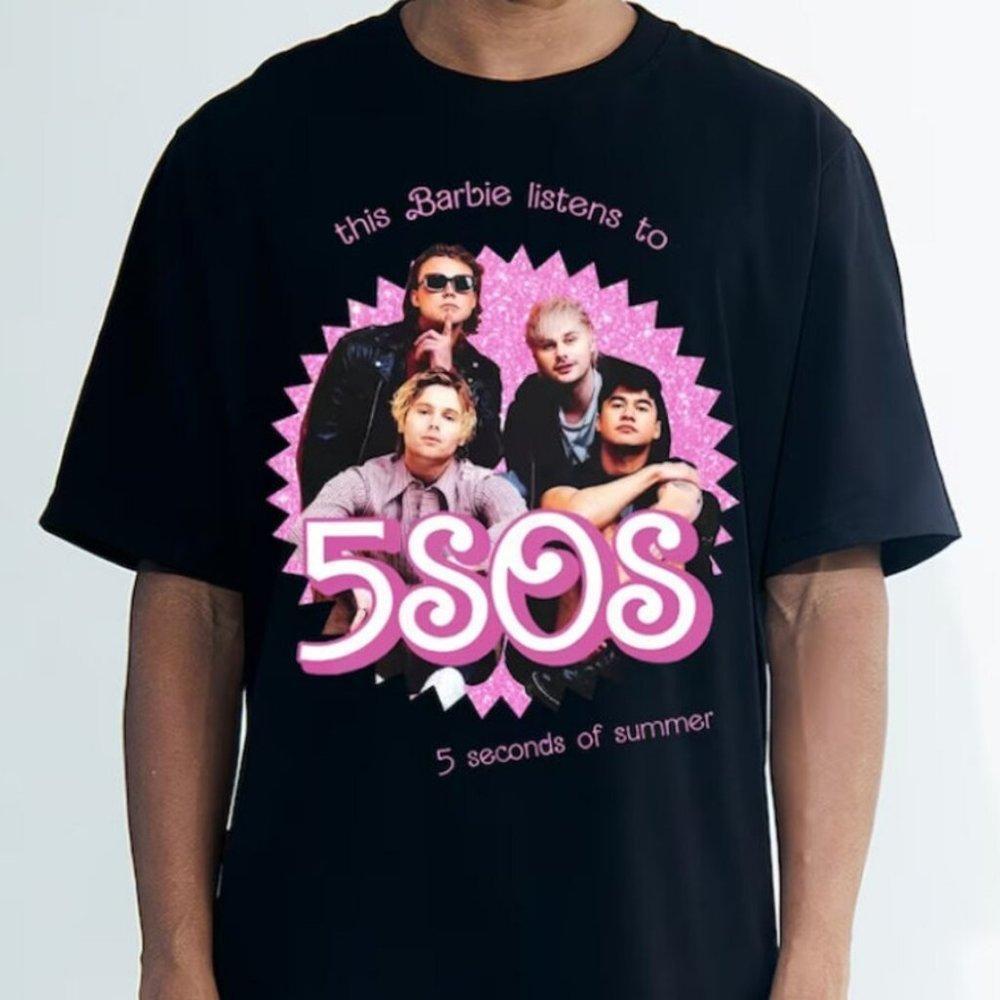 5 Seconds Of Summer Music Tee, The Show 2023 Tour 5 Seconds Of Summer Shirt